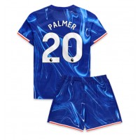 Camiseta Chelsea Cole Palmer #20 Primera Equipación para niños 2024-25 manga corta (+ pantalones cortos)